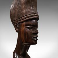 Antique Hand Carved Female Bust, African, Ebony, Ornamental Figure c.1900 (8 of 12) Antique Hand Carved Female Bust, African, Ebony, Ornamental Figure c.1900 (8 of 12)