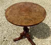 Signed Burr Walnut Occasional Table (3 of 5) Signed Burr Walnut Occasional Table (3 of 5)