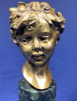 19th Century Gilt Bronze Bust of a Boy (5 of 9) 19th Century Gilt Bronze Bust of a Boy (5 of 9)
