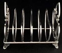 Art Nouveau Silver Plated Seven Bar Toast Rack (2 of 4) Art Nouveau Silver Plated Seven Bar Toast Rack (2 of 4)