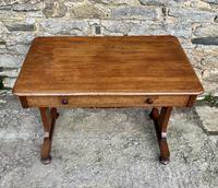 Antique Regency Mahogany Library Table (2 of 14) Antique Regency Mahogany Library Table (2 of 14)