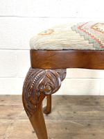 Late Victorian Carved Mahogany Stool (5 of 8) Late Victorian Carved Mahogany Stool (5 of 8)