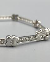 18ct White Gold & Diamond Bracelet (4 of 5) 18ct White Gold & Diamond Bracelet (4 of 5)