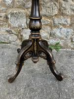 Painted Victorian Gypsy Table With Needlework Top (4 of 6) Painted Victorian Gypsy Table With Needlework Top (4 of 6)