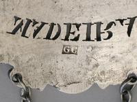 19th Century Provincial / Colonial Cast Silver Wine Label 'Madeira' by G.C. 'makers mark only' c.1830-1850 (7 of 7) 19th Century Provincial / Colonial Cast Silver Wine Label 'Madeira' by G.C. 'makers mark only' c.1830-1850 (7 of 7)