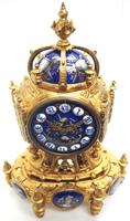 Antique 8 Day Ormolu Mantel Clock Sevres Gothic Knight Tower French Mantle Clock (6 of 8) Antique 8 Day Ormolu Mantel Clock Sevres Gothic Knight Tower French Mantle Clock (6 of 8)