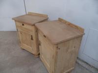 Small & Low Pair of Victorian Antique Pine Bedside Cabinets to wax / paint (2 of 9) Small & Low Pair of Victorian Antique Pine Bedside Cabinets to wax / paint (2 of 9)