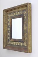 Vintage Green & Brass Wall Mirror With a Marble Effect Paint Finish (5 of 8) Vintage Green & Brass Wall Mirror With a Marble Effect Paint Finish (5 of 8)