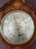 Superb Antique Rosewood Sheraton Inlaid Barometer (2 of 7) Superb Antique Rosewood Sheraton Inlaid Barometer (2 of 7)