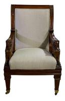 Pair of Library Chairs 19th Century (2 of 5) Pair of Library Chairs 19th Century (2 of 5)