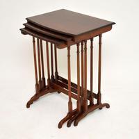 Antique Edwardian Mahogany Nest of Tables (3 of 11) Antique Edwardian Mahogany Nest of Tables (3 of 11)