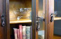 Oak 3 Door 1930s Vintage Bookcase with Keys (21 of 22) Oak 3 Door 1930s Vintage Bookcase with Keys (21 of 22)