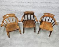 6 Smoker's Bow Armchairs - 19th Century (4 of 6) 6 Smoker's Bow Armchairs - 19th Century (4 of 6)