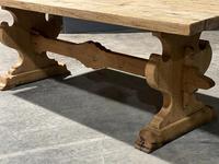 Large Rustic Bleached Oak Farmhouse Refectory Dining Table (13 of 25) Large Rustic Bleached Oak Farmhouse Refectory Dining Table (13 of 25)