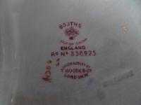 Lovely Pair of Booths Square Plates Reg no. 858925 1887 (4 of 5) Lovely Pair of Booths Square Plates Reg no. 858925 1887 (4 of 5)