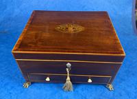 Georgian Mahogany Jewellery Box with Front Drawer (15 of 17) Georgian Mahogany Jewellery Box with Front Drawer (15 of 17)