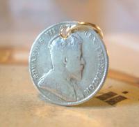Antique Pocket Watch Chain Fob 1902 Silver Canadian 10 Cents Lucky Coin Fob (3 of 6) Antique Pocket Watch Chain Fob 1902 Silver Canadian 10 Cents Lucky Coin Fob (3 of 6)