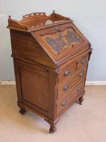 Antique Mahogany Small Bureau Writing Desk (4 of 11) Antique Mahogany Small Bureau Writing Desk (4 of 11)