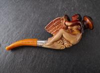 Rare antique meerschaum pipe, Leda and the Swan (11 of 14) Rare antique meerschaum pipe, Leda and the Swan (11 of 14)