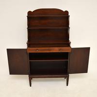 Antique Sheraton Style Inlaid Mahogany Bookcase / Cabinet (4 of 12) Antique Sheraton Style Inlaid Mahogany Bookcase / Cabinet (4 of 12)