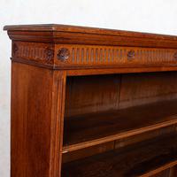 Carved Oak Open Bookcase Edwardian (8 of 14) Carved Oak Open Bookcase Edwardian (8 of 14)