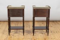 Pair of French Three Drawer Mahogany Bedside Cabinets (4 of 10) Pair of French Three Drawer Mahogany Bedside Cabinets (4 of 10)