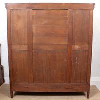 French Triple Wardrobe 19th Century Mahogany Mirrored (10 of 12) French Triple Wardrobe 19th Century Mahogany Mirrored (10 of 12)