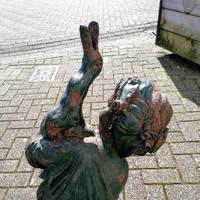 Antique Cast Iron Fountain in the Form of a Boy with Goose (4 of 12) Antique Cast Iron Fountain in the Form of a Boy with Goose (4 of 12)