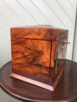 Antique Burr Walnut Ladies Jewellery Box (4 of 9) Antique Burr Walnut Ladies Jewellery Box (4 of 9)