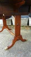 Antique Design Walnut Serpentine Front Desk (7 of 7) Antique Design Walnut Serpentine Front Desk (7 of 7)