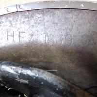 WW2 Dated Brodie Helmet with Gas Indicator (4 of 4) WW2 Dated Brodie Helmet with Gas Indicator (4 of 4)