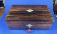 William IV Pewter Inlaid Rosewood Box (7 of 18) William IV Pewter Inlaid Rosewood Box (7 of 18)