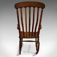 Antique Farmhouse Rocking Chair, English, Elm, Beech, Seat, Victorian c.1900 (5 of 12) Antique Farmhouse Rocking Chair, English, Elm, Beech, Seat, Victorian c.1900 (5 of 12)