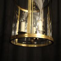 French Pair Convex Triple Light Antique Lanterns (6 of 9) French Pair Convex Triple Light Antique Lanterns (6 of 9)