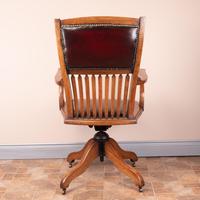 Teak Revolving Office Desk Chair (10 of 17) Teak Revolving Office Desk Chair (10 of 17)