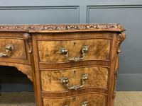 Burr Walnut Pedestal Desk by Maple and Co (5 of 18) Burr Walnut Pedestal Desk by Maple and Co (5 of 18)