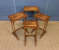 Nest of 4 Burr Walnut Tables (6 of 13) Nest of 4 Burr Walnut Tables (6 of 13)