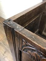 Small 18th Century Carved Oak Coffer (6 of 13) Small 18th Century Carved Oak Coffer (6 of 13)