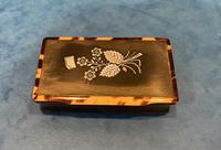 Victorian Horn & Tortoiseshell Snuff Box with Silver Inlay (12 of 16) Victorian Horn & Tortoiseshell Snuff Box with Silver Inlay (12 of 16)