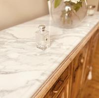 French Antique Oak Sideboard / Cupboard / Cabinet with Arabescato Marble (3 of 10) French Antique Oak Sideboard / Cupboard / Cabinet with Arabescato Marble (3 of 10)