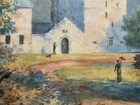 Fine 19th Century Regency Gilt Show-Framed Castle Landscape Watercolour Painting (6 of 14) Fine 19th Century Regency Gilt Show-Framed Castle Landscape Watercolour Painting (6 of 14)