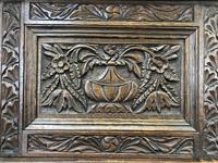 Antique Oak Carved Desk (9 of 13) Antique Oak Carved Desk (9 of 13)