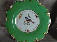 Three Hand Painted 19th Century Dessert Plates (3 of 7) Three Hand Painted 19th Century Dessert Plates (3 of 7)