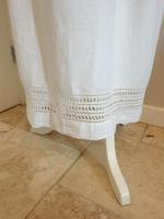 Victorian Cream Linen Maids Apron Pinafore (3 of 9) Victorian Cream Linen Maids Apron Pinafore (3 of 9)