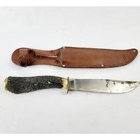 Antler Handle Hunters Knife By Rowbothan (2 of 4) Antler Handle Hunters Knife By Rowbothan (2 of 4)