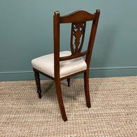 Set of Six Edwardian Walnut Antique Dining Chairs (7 of 8) Set of Six Edwardian Walnut Antique Dining Chairs (7 of 8)