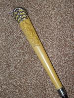 Vintage Silver Plate Walking Stick / Cane with Floral Detailed Celluloid Handle (8 of 11) Vintage Silver Plate Walking Stick / Cane with Floral Detailed Celluloid Handle (8 of 11)