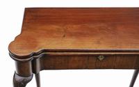 Georgian George II C1750 Inlaid Mahogany Folding Card or Tea Table (3 of 12) Georgian George II C1750 Inlaid Mahogany Folding Card or Tea Table (3 of 12)