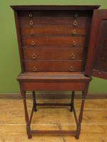 Antique Victorian Collectors Chest Cabinet on Stand, Lockable (5 of 17) Antique Victorian Collectors Chest Cabinet on Stand, Lockable (5 of 17)