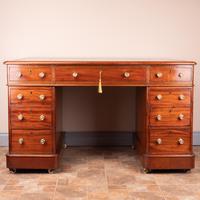 Mahogany Victorian Pedestal Desk (6 of 12) Mahogany Victorian Pedestal Desk (6 of 12)